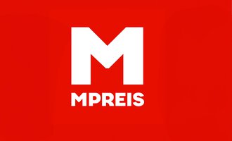 Ein rotes Logo mit einem großen "M" und dem Schriftzug "MPREIS" darunter. Das Design ist einfach und modern. | © Logo MPreis